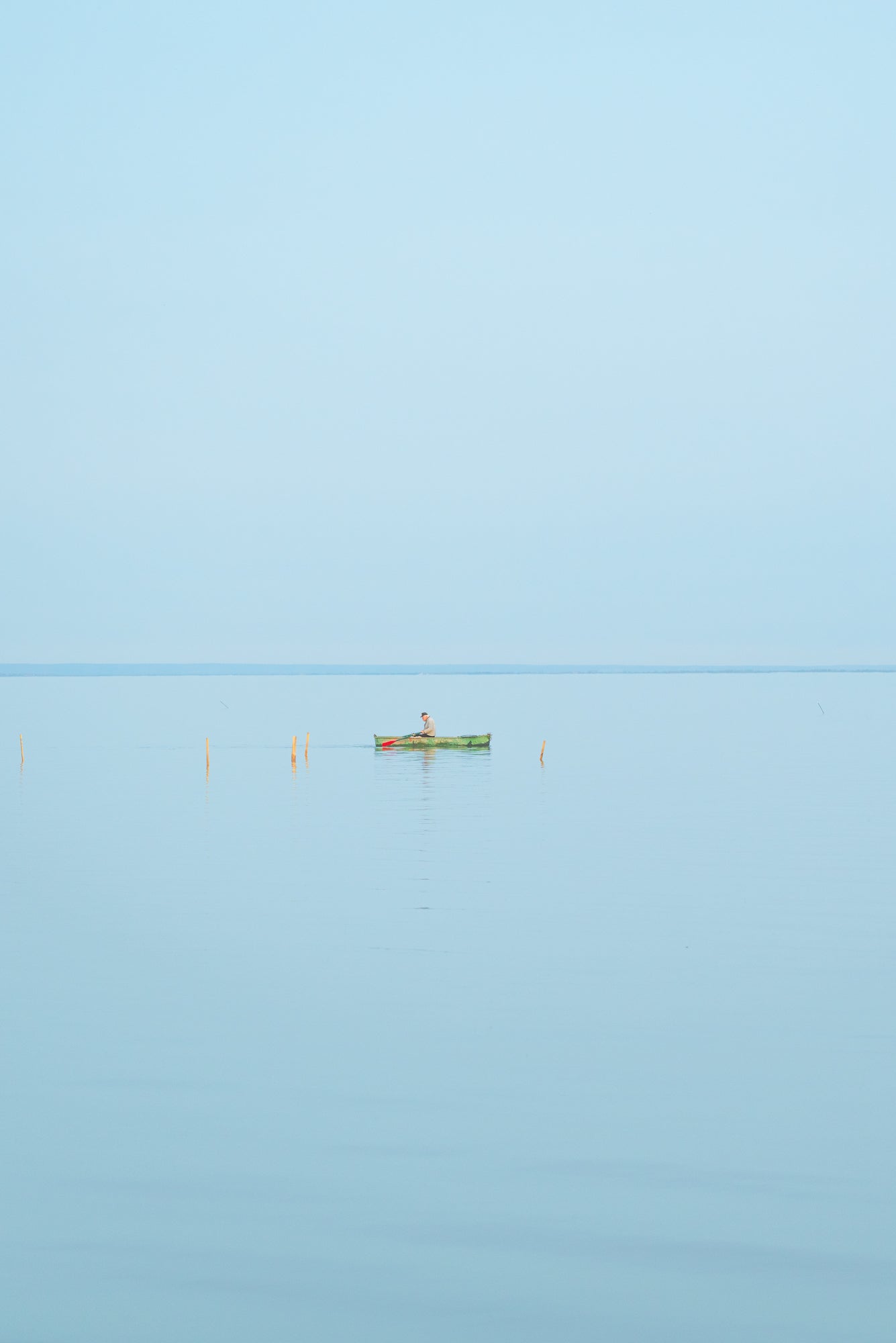 Hosszában a Balaton nagyon kék