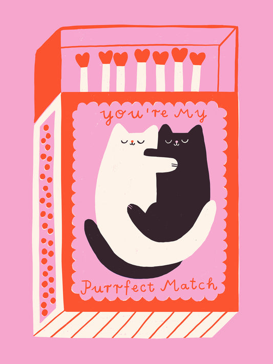 Purrfect match pink
