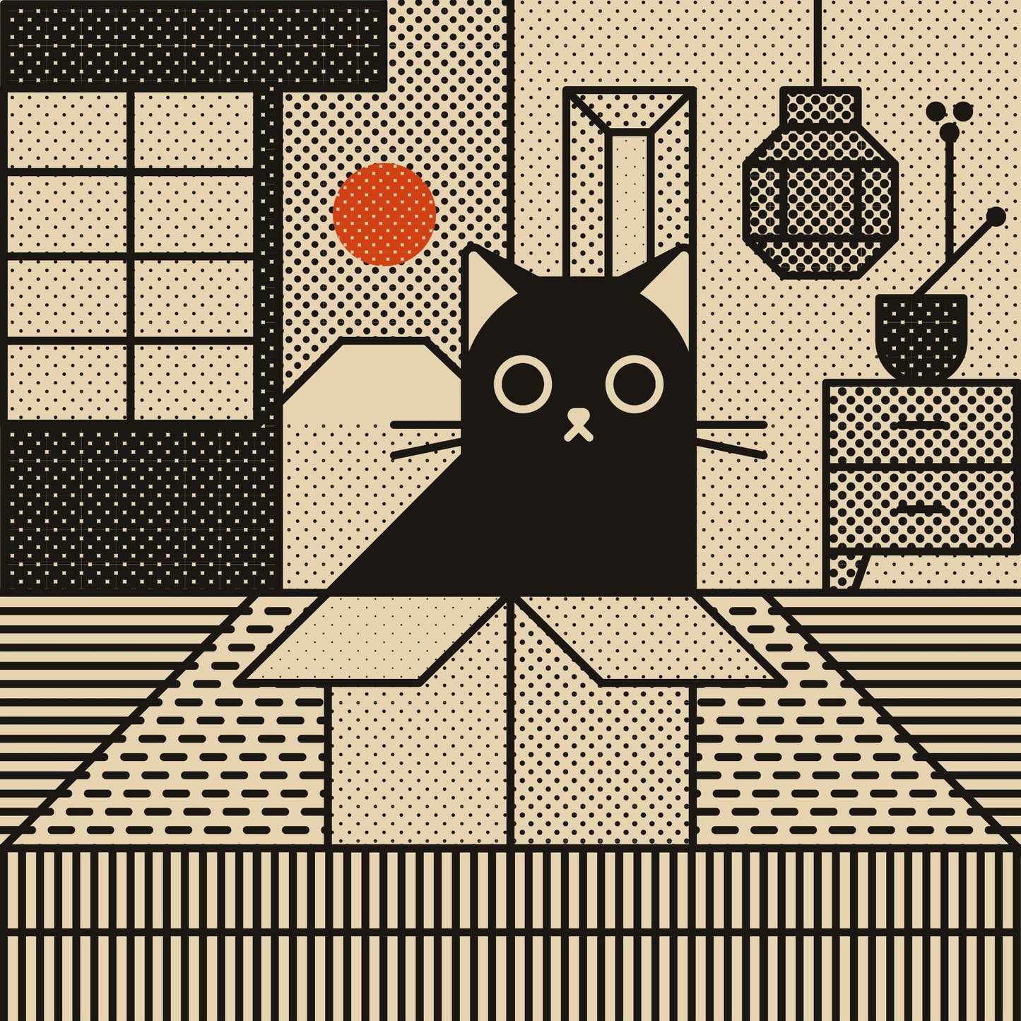 Cat in a box