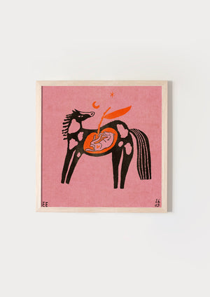 Mama horse