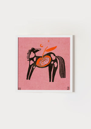 Mama horse