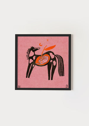 Mama horse