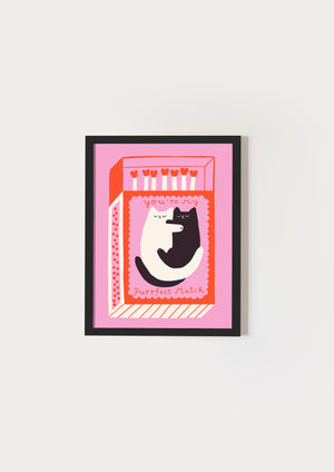 Purrfect match pink