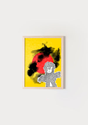 Sunset monkey