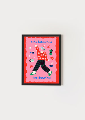 This kitchen is for dancing