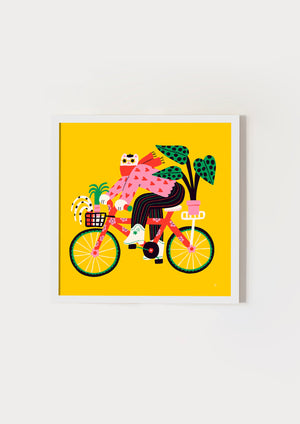 Cyclist cat